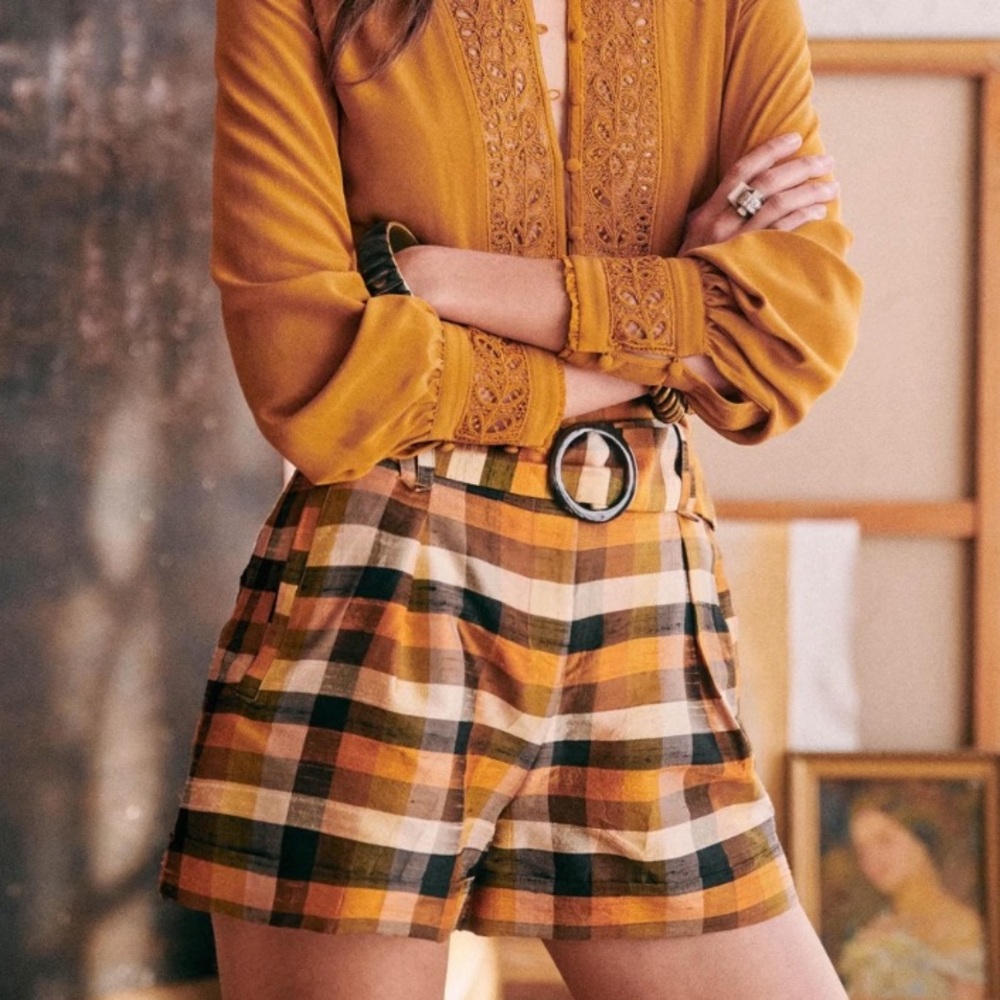 Sezane Rome Shorts NWT